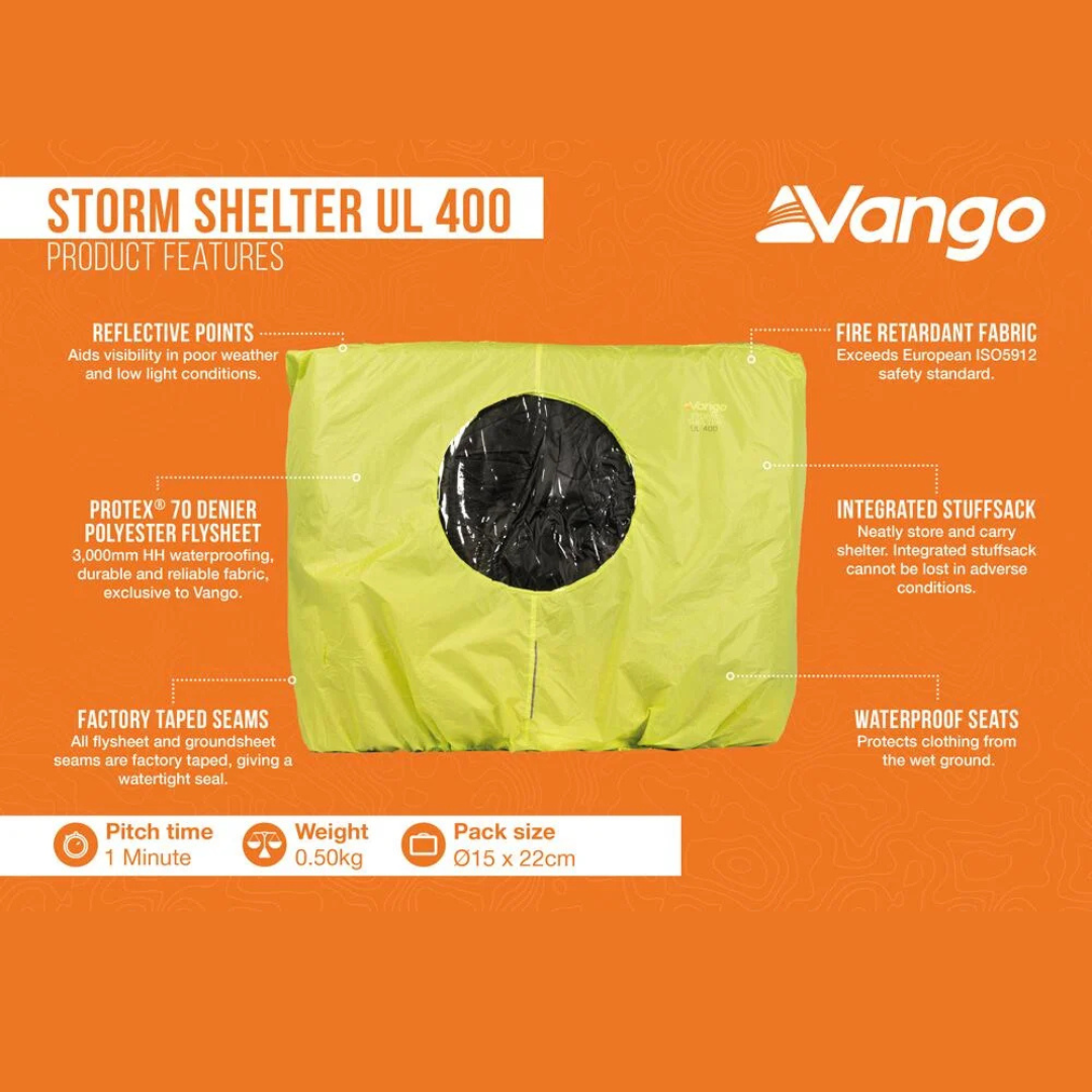 Vango Viper Green Storm Shelter