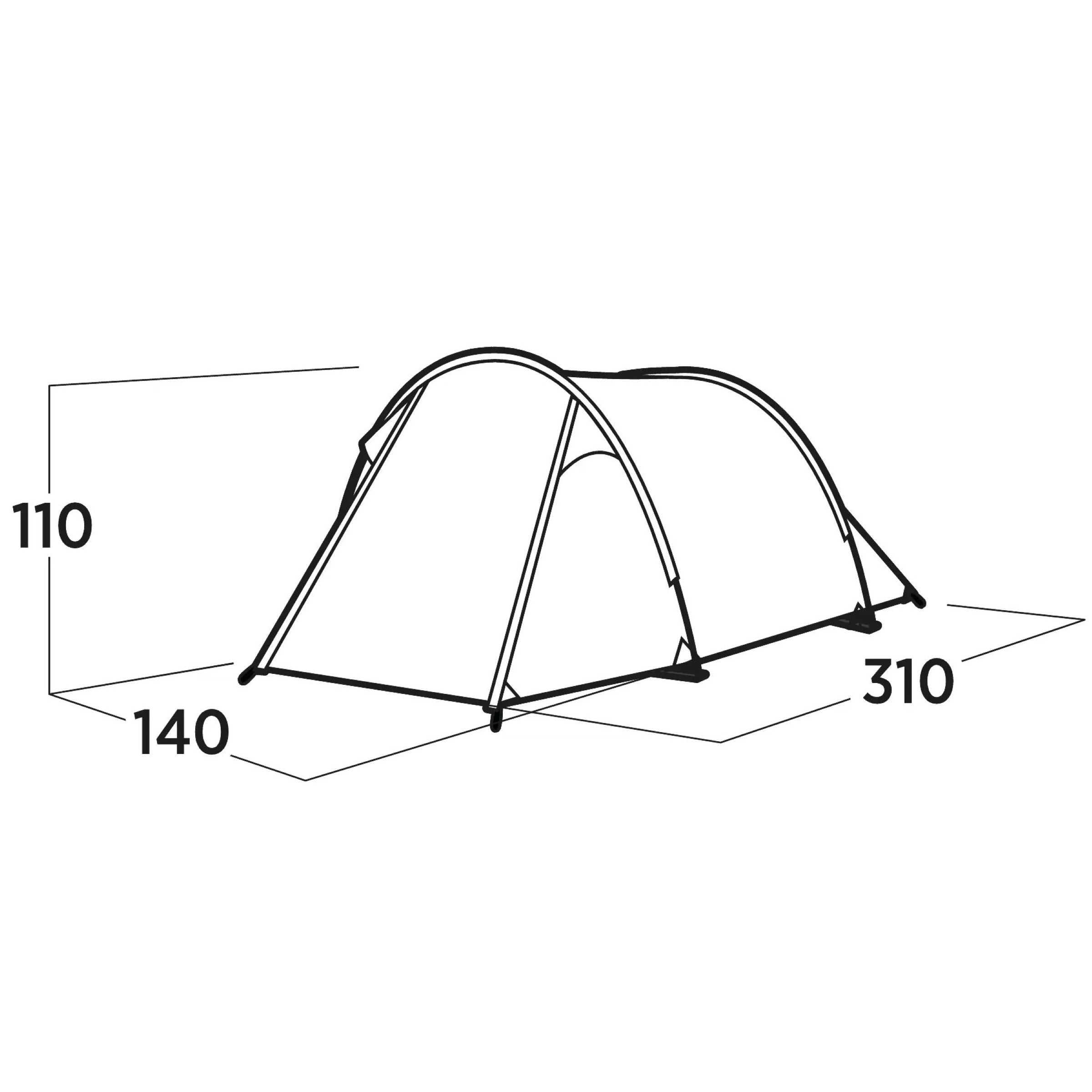 Easy Camp Hemsedal 2 Tunnel Tent