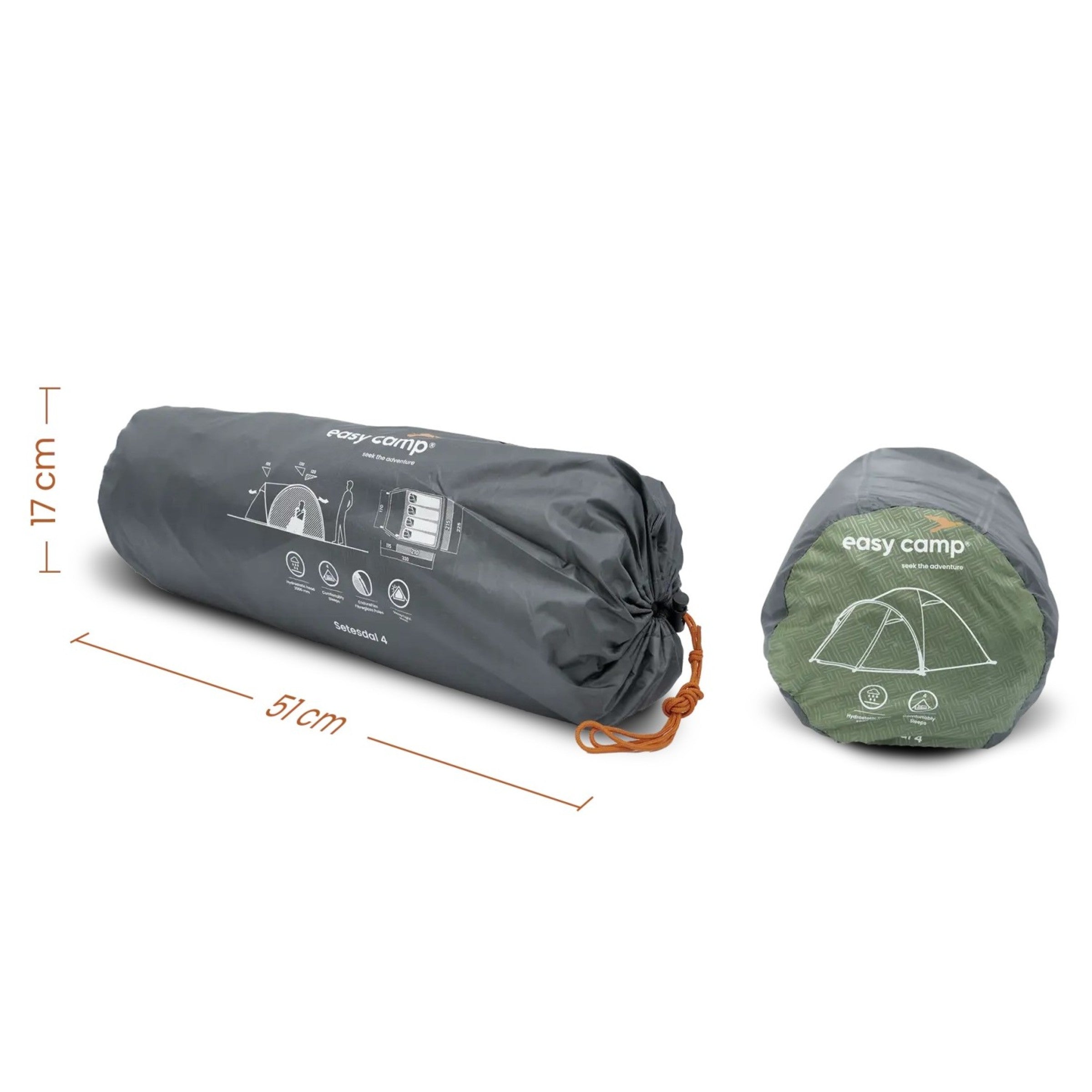 Easy Camp Setesdal 4 Dome Tent