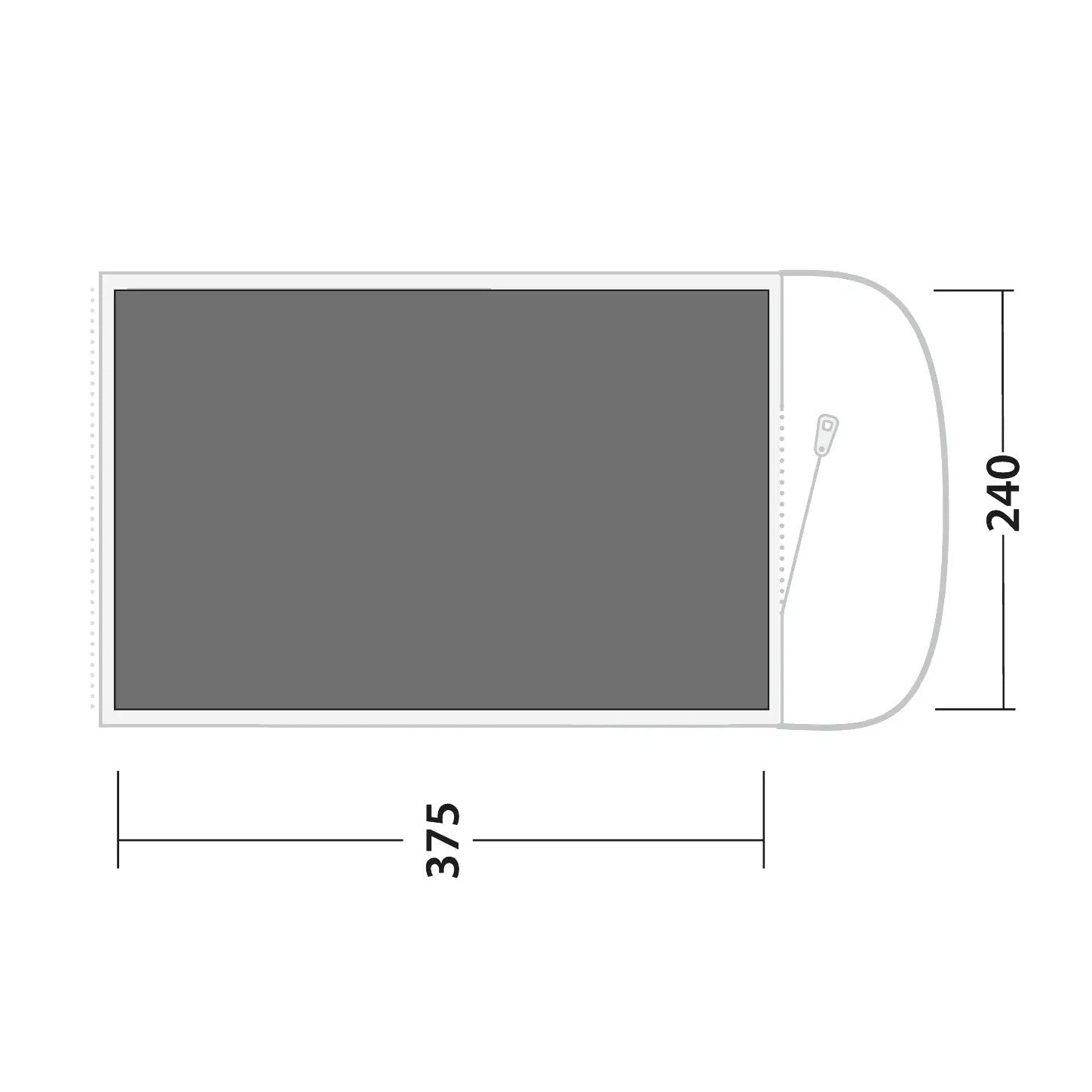 Outwell Sky 4 Tent Footprint