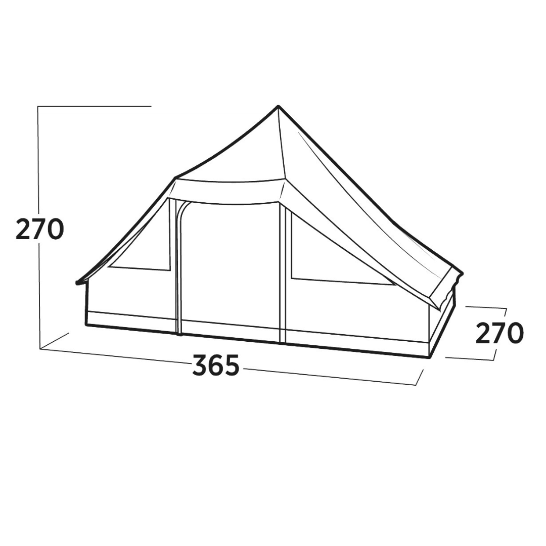 Easy Camp Orsa Cabin 8 Person Tent