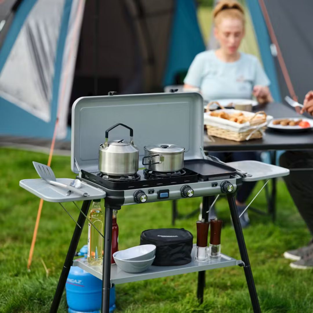 Camping Kitchen 2 Multi-Cook Plus Gas Stove