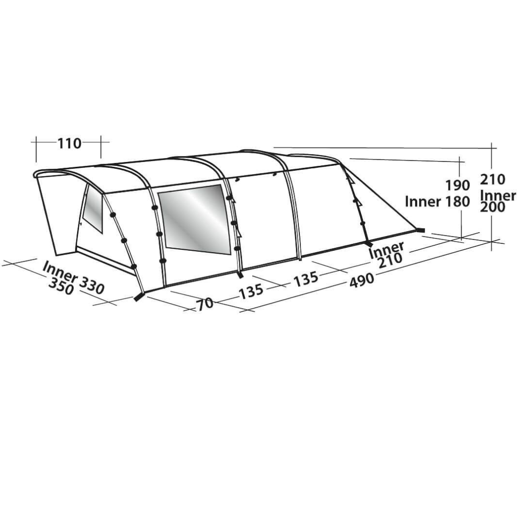 Easy Camp Palmdale 600 - 6 Man Tent