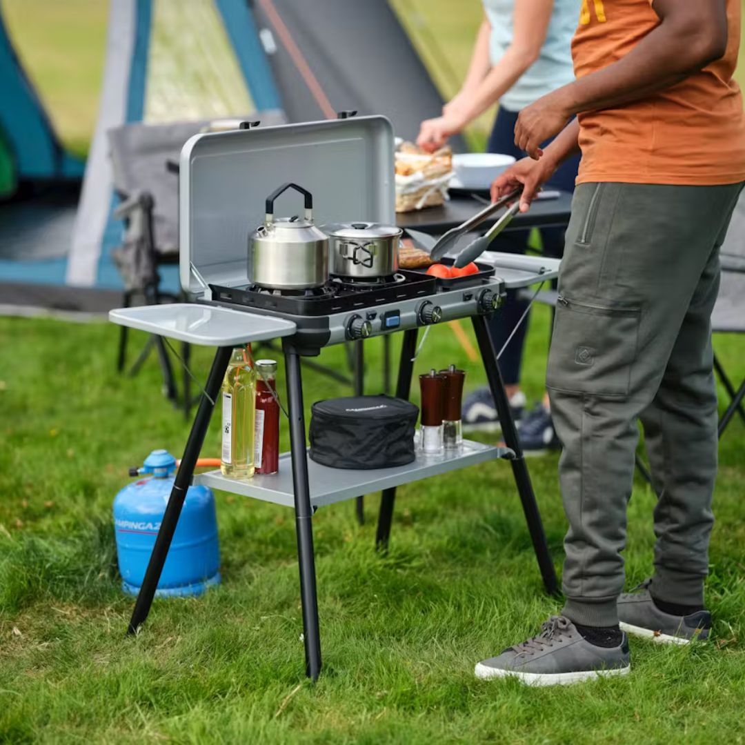 Camping Kitchen 2 Multi-Cook Plus Gas Stove