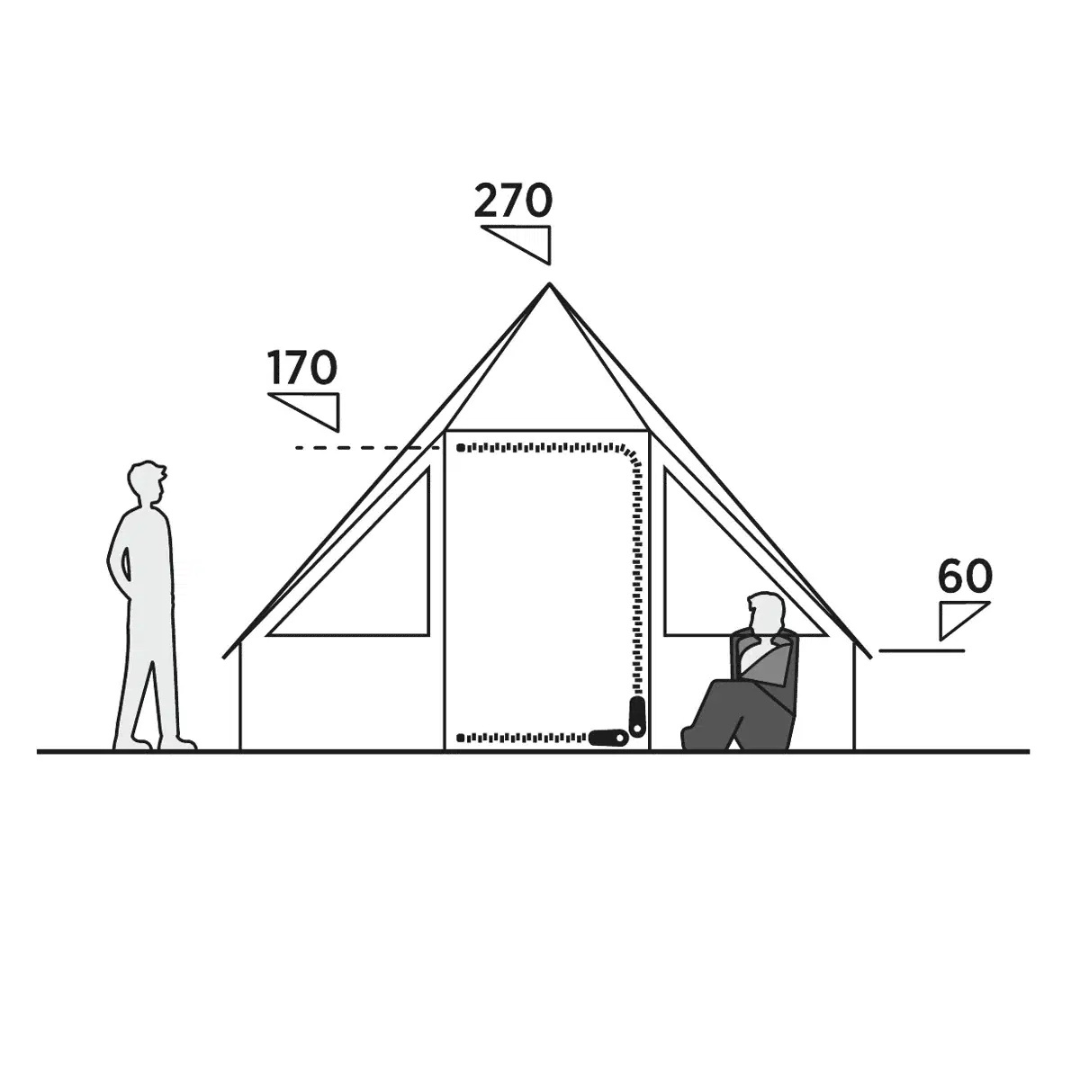 Easy Camp Orsa Cabin 8 Person Tent