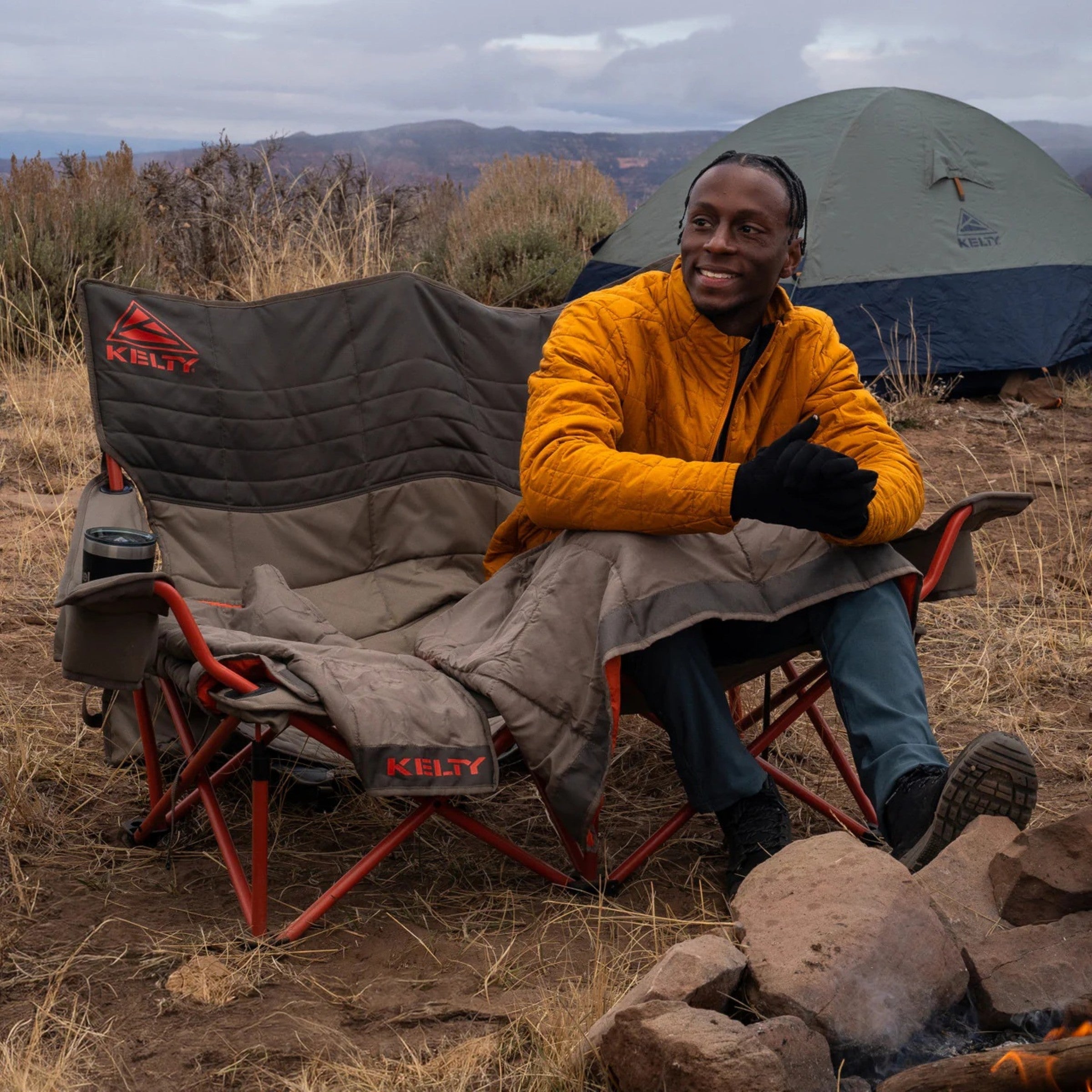 Kelty Low-Loveseat Nest Folding Camping Chair
