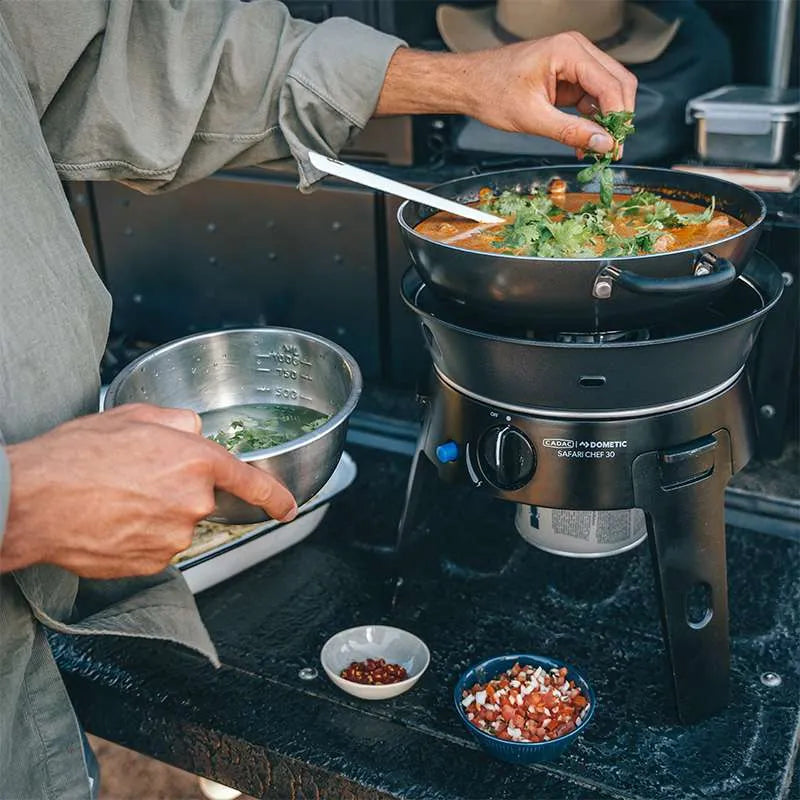 Cadac Safari Chef 30 LP Deluxe Pro QR Gas BBQ