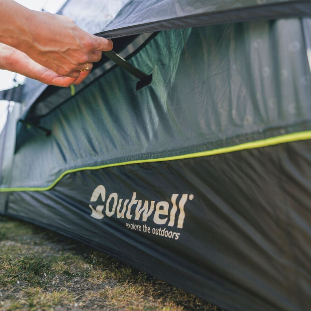 Outwell Rockwell 4, 4 person tunnel tent with 2 bedrooms
