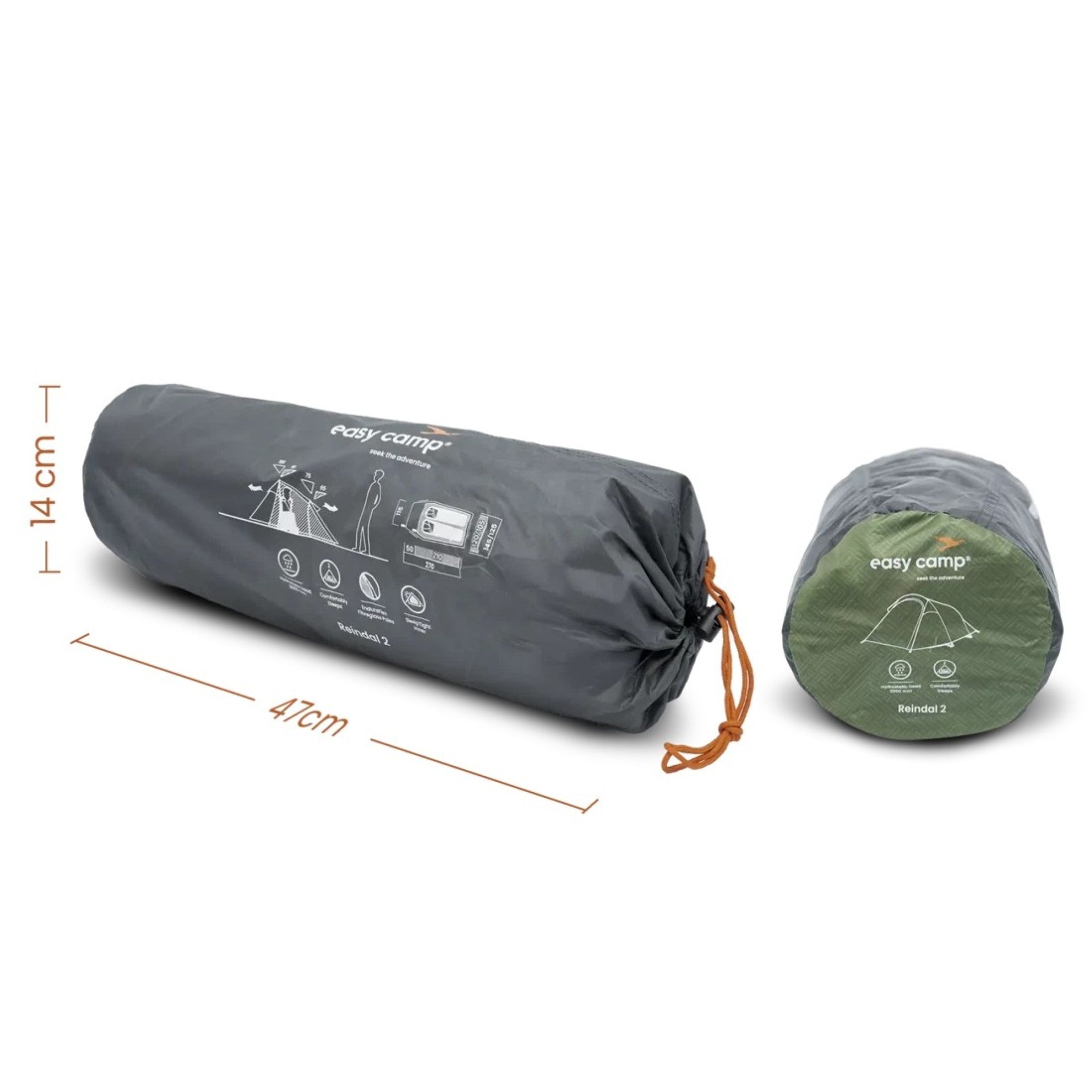 Easy Camp Reindal 2 Tunnel Tent