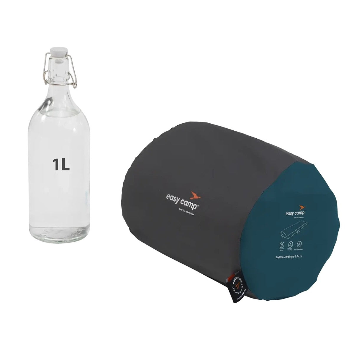 Easy Camp Skylark Single Self-Inflating Mat 3cm - Blue