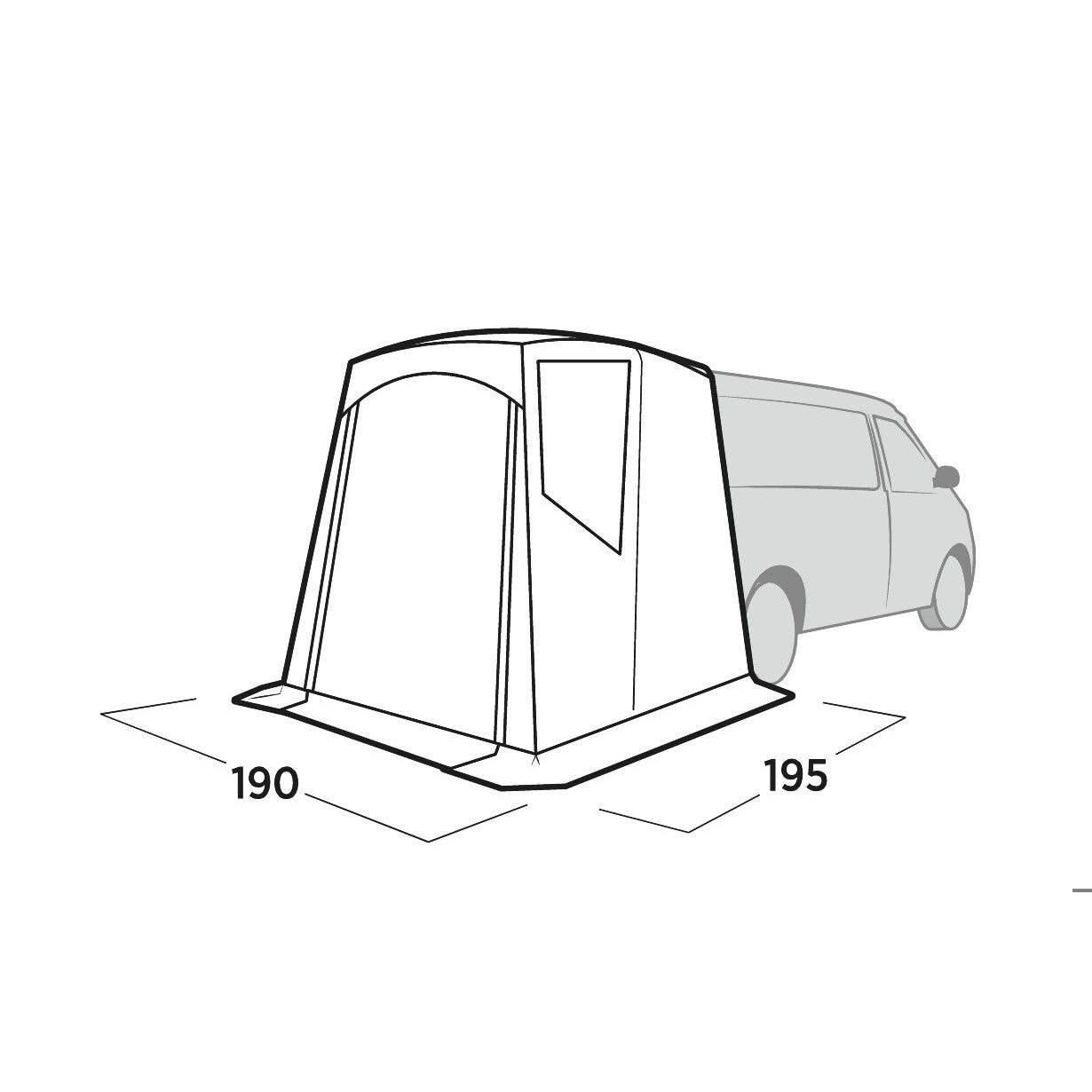 Easy Camp Vehicle Awning Krossbu