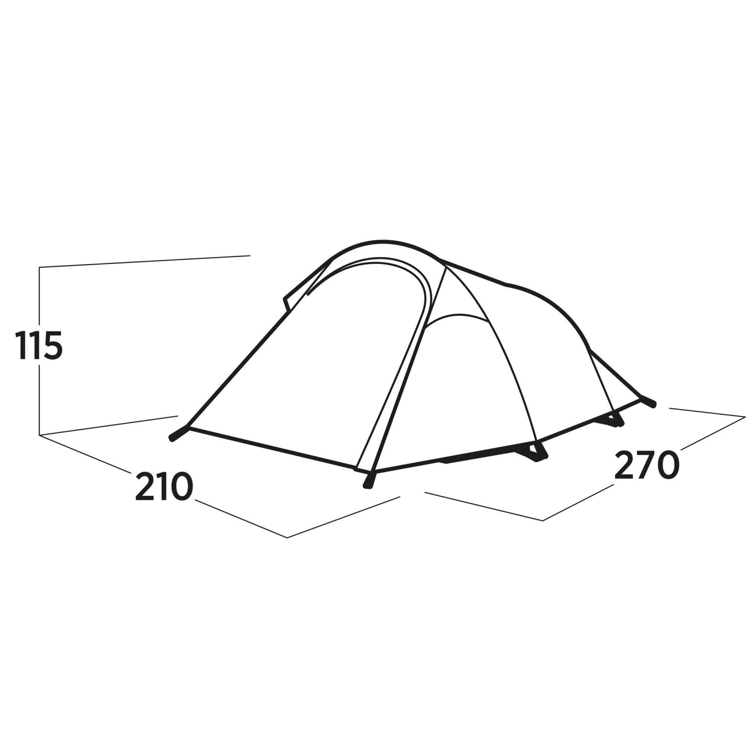 Easy Camp Reindal 3 Tunnel Tent