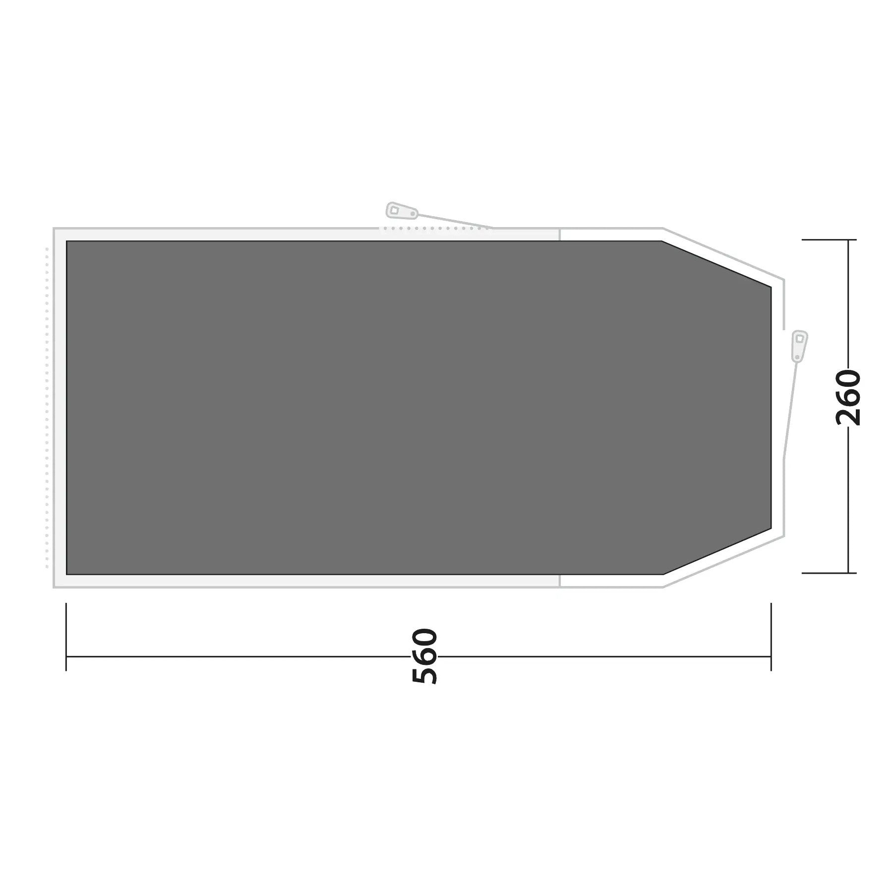 Outwell Rockwell 4 Tent Footprint