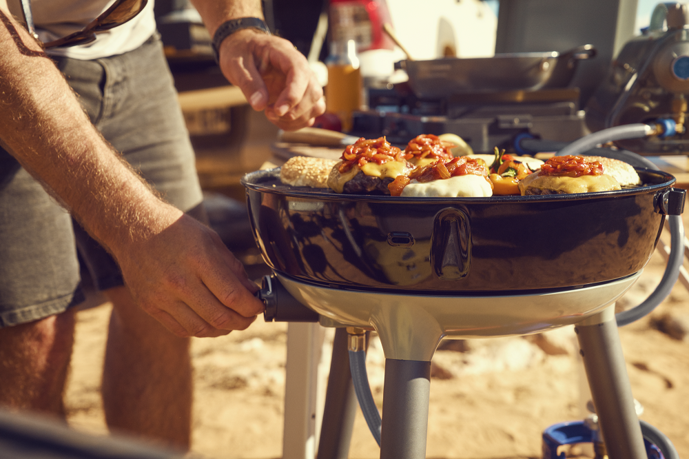 CADAC OPEN BOX  Carri Chef 40 BBQ / Chef Pan Combo