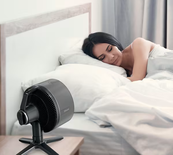 Shark 307FA150UK FlexBreeze TableMate Indoor to Outdoor Tabletop Fan - Winter Fog