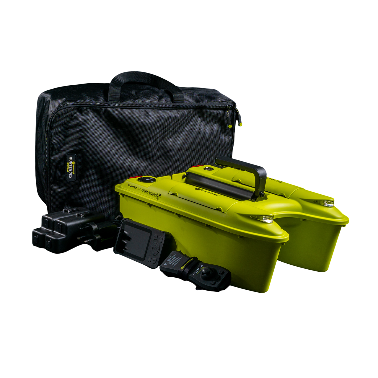 RidgeMonkey RM944 Hunter 750 Hi-Viz Echo Edition Bait Boat