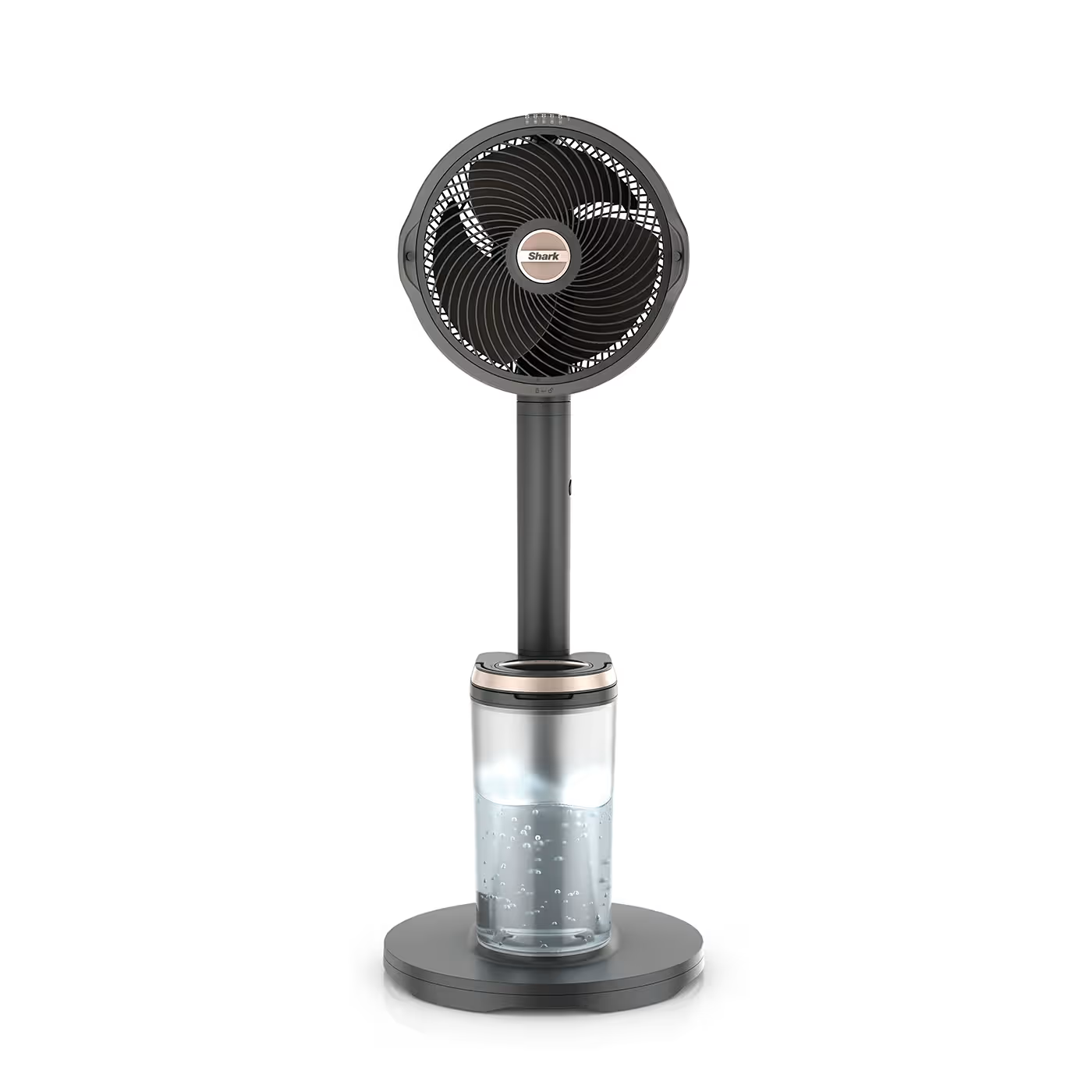 Shark 307FA300UK Shark FlexBreeze Pro Mist Indoor & Outdoor Fan & Outdoor Misting System - Dark Gray, Charcoal