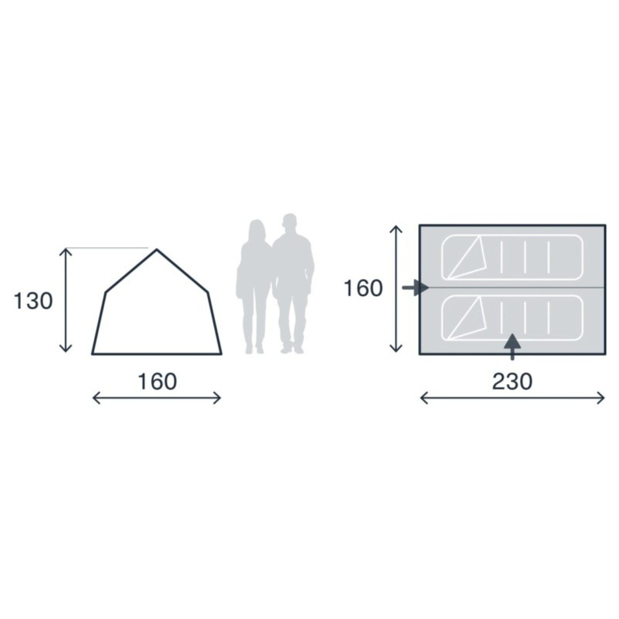 Kampa Stargazer 2 Person Tent