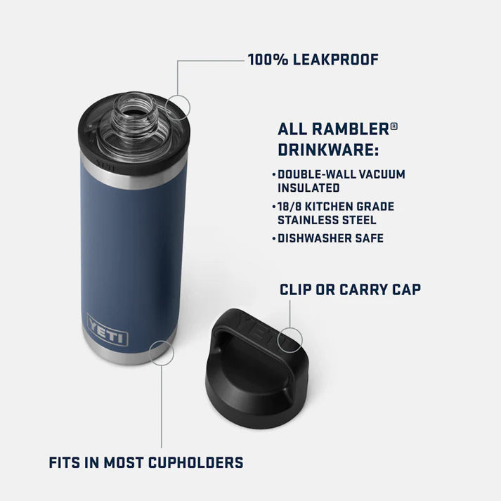 YETI Rambler 18 OZ (532ml) Chug Bottle