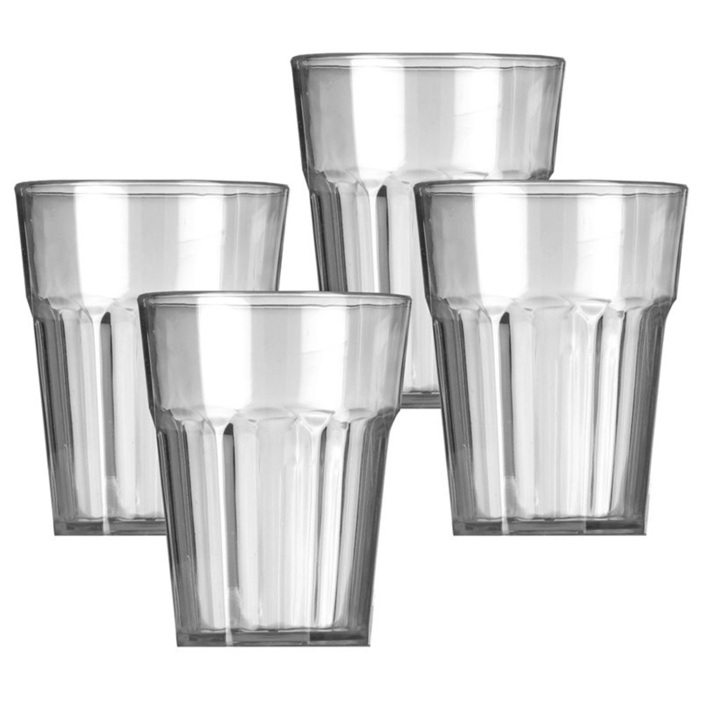 Vango Tumblers Clear Camping Cups - Set of 4