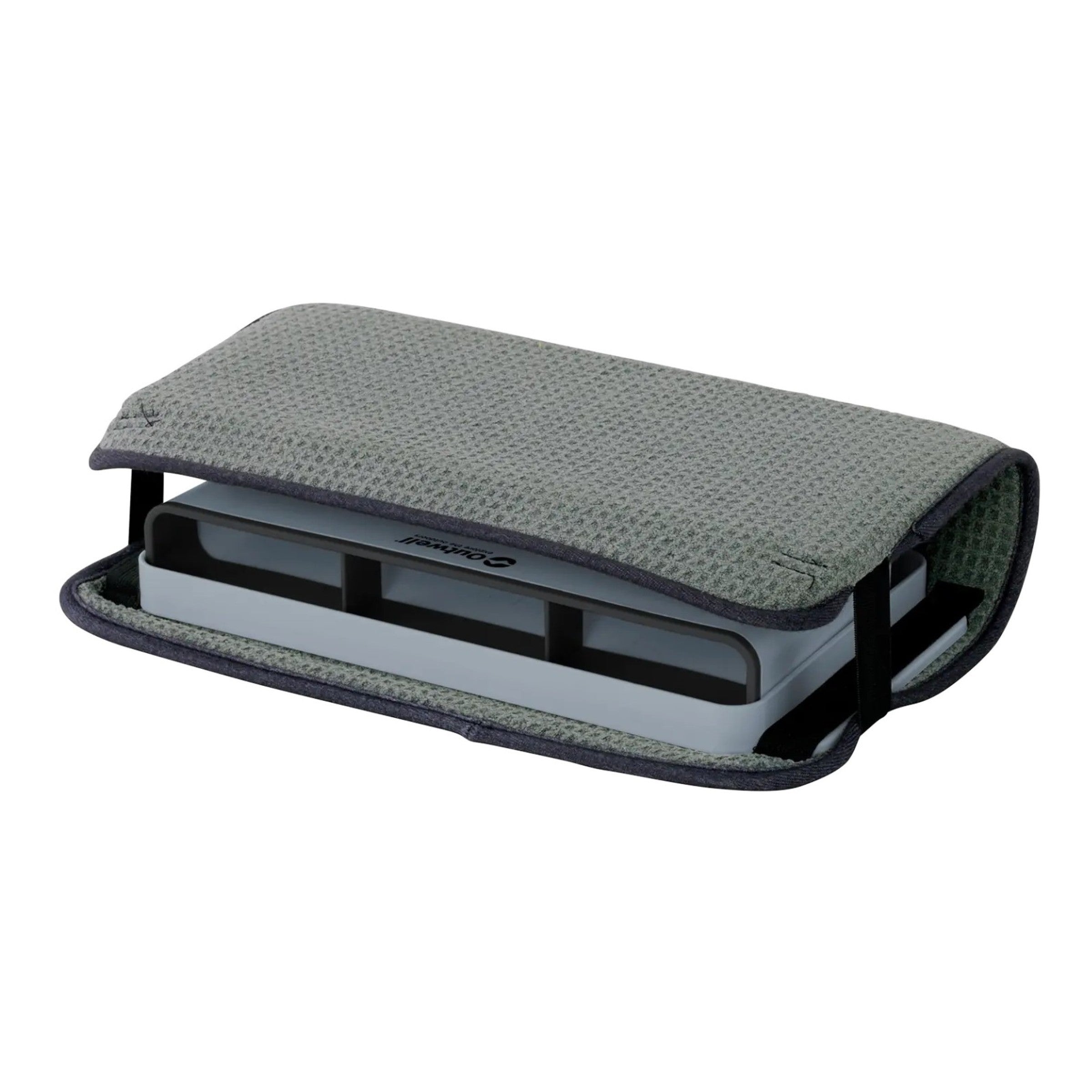 Outwell Dunton Foldable Dish Rack With Sponge Drain