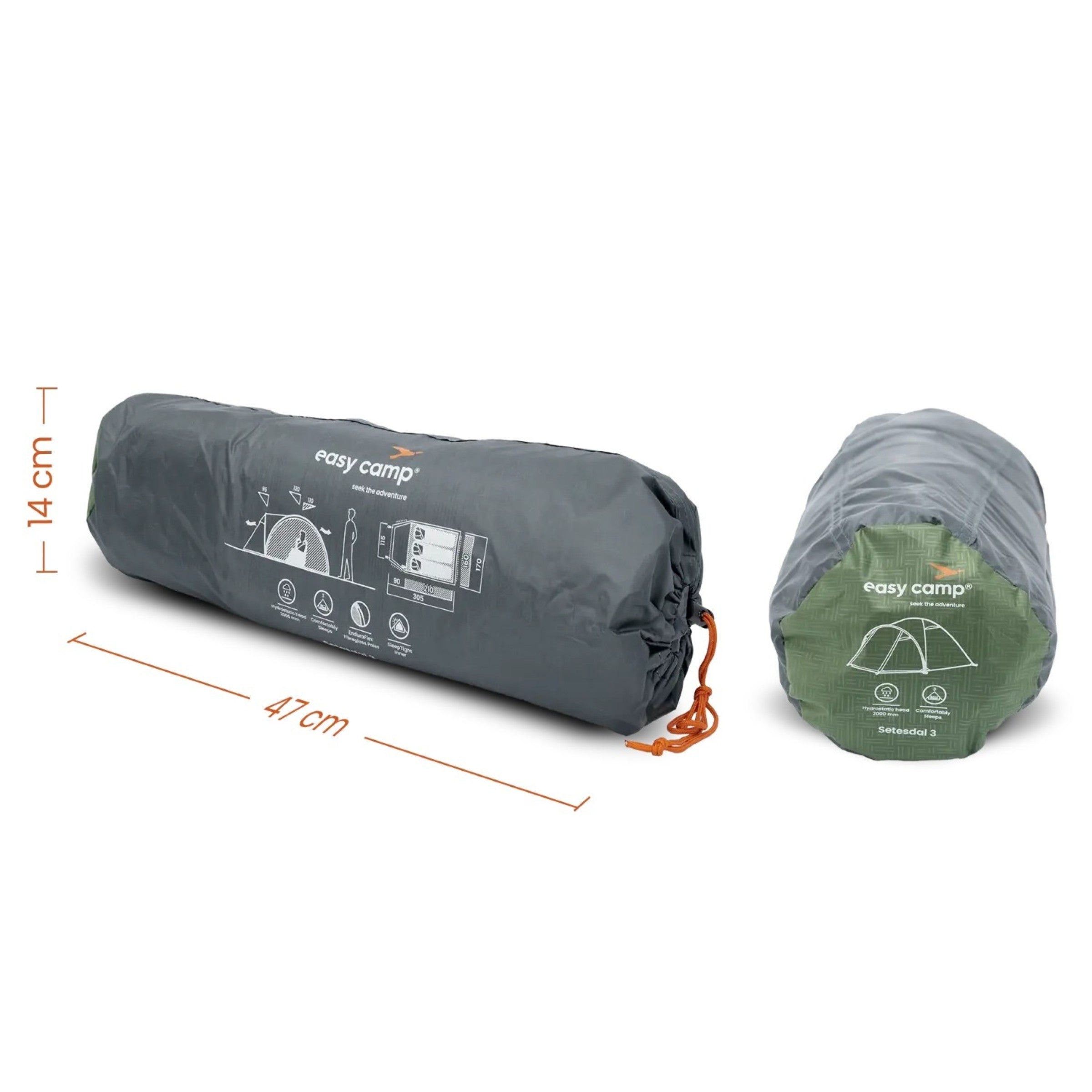 Easy Camp Setesdal 3 Dome Tent