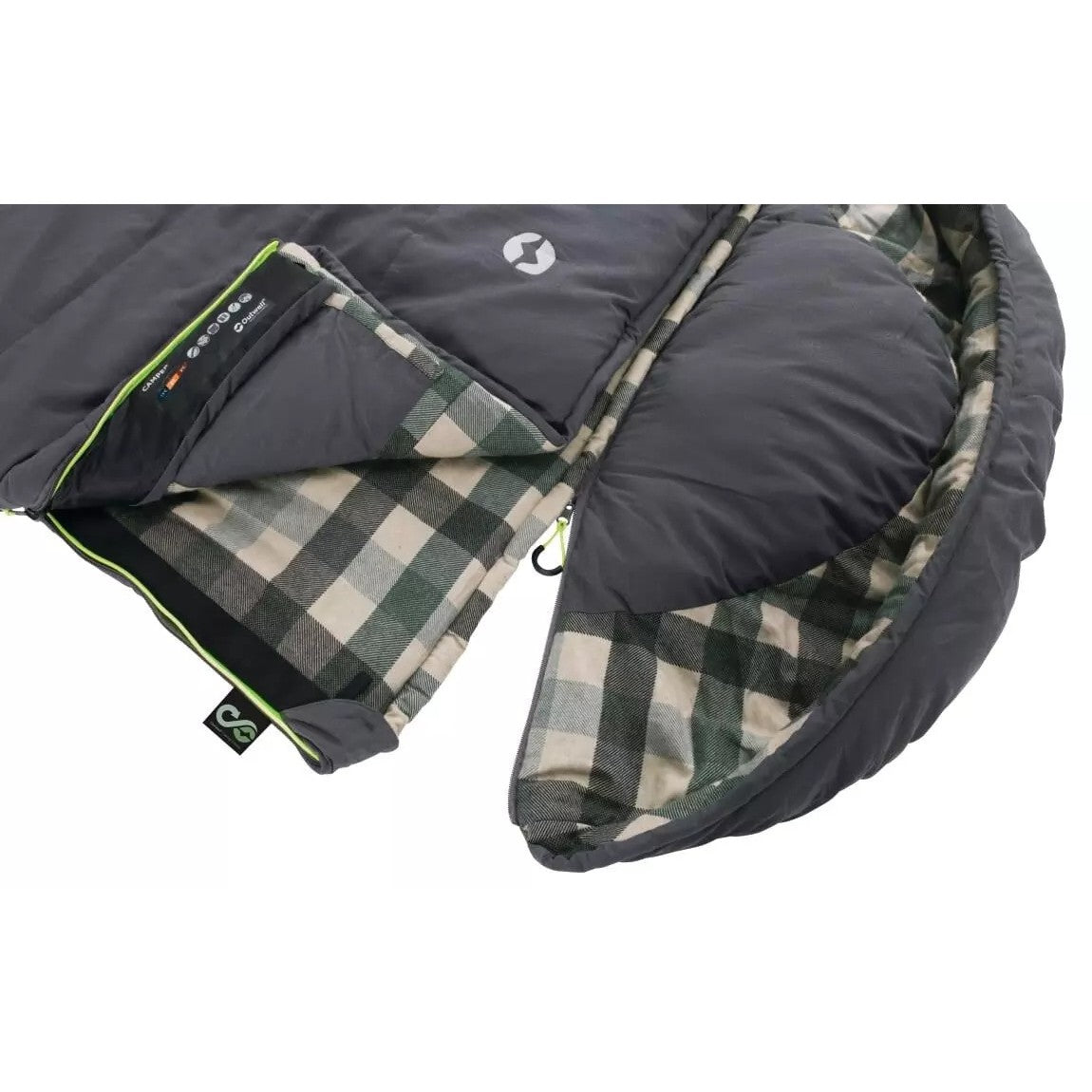 Outwell Camper Sleeping Bag Left Zip