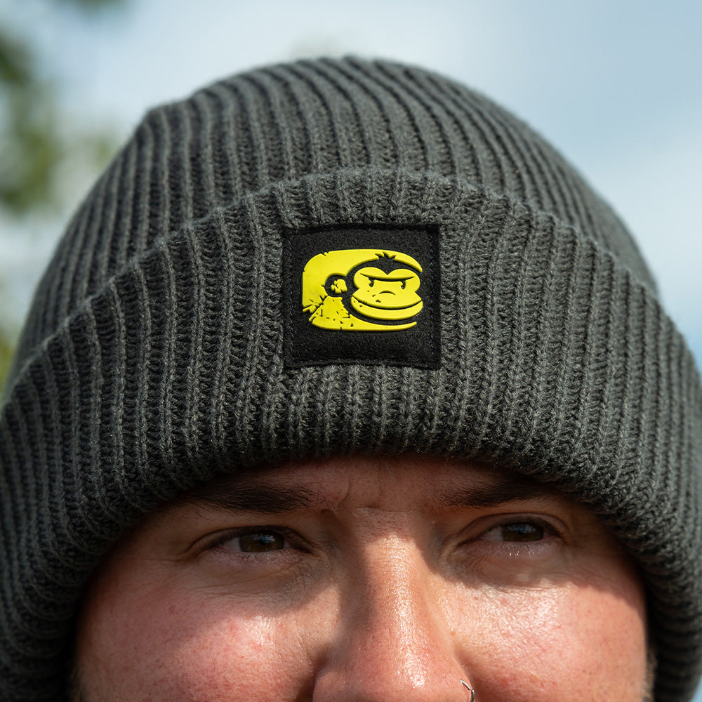 RidgeMonkey APEarel ThermaPro Fisherman Beanie Hat Green (RMC139)