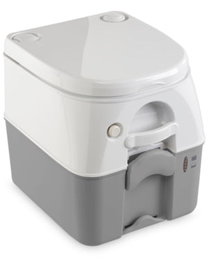 Dometic 976 Portable Toilet, White and Grey