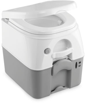 Dometic 976 Portable Toilet, White and Grey