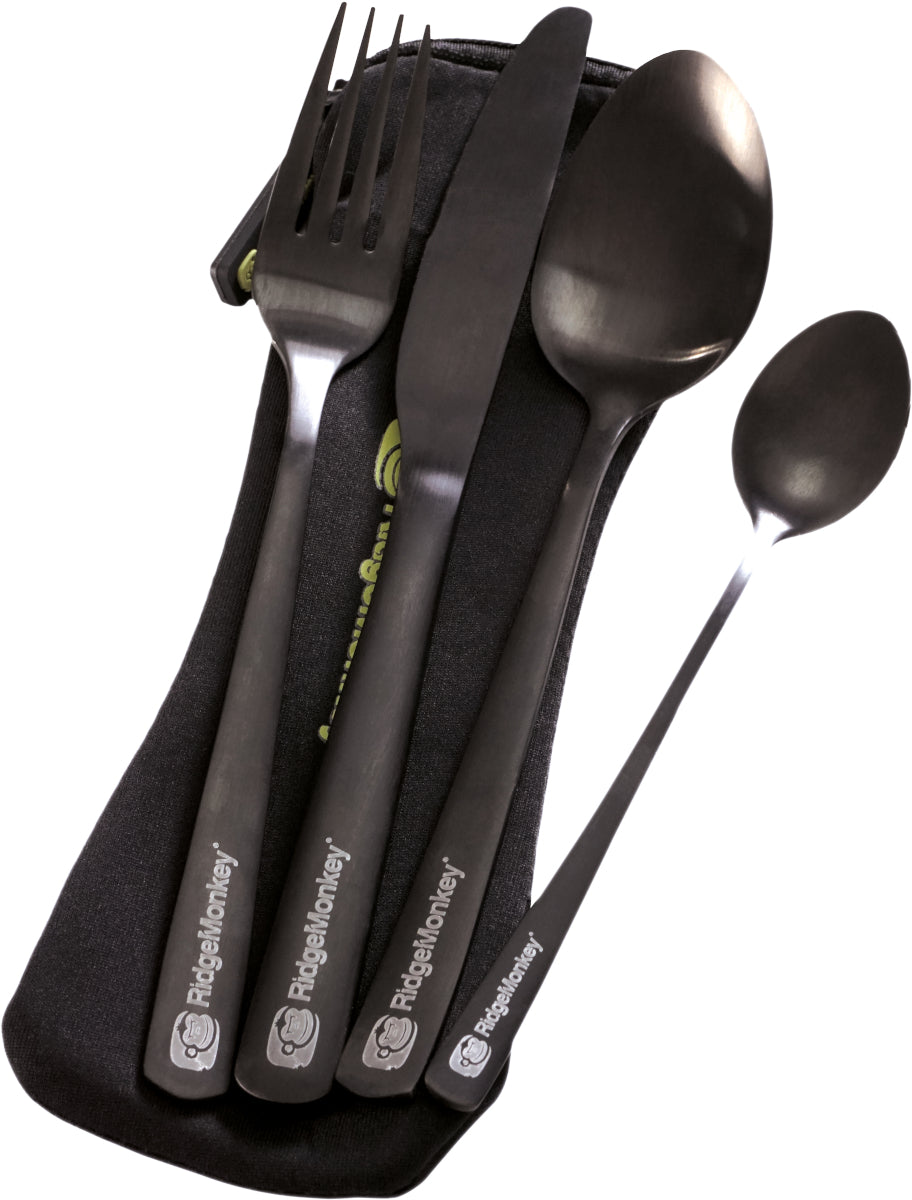 RidgeMonkey DLX Cutlery Set - Single Item (RM533)