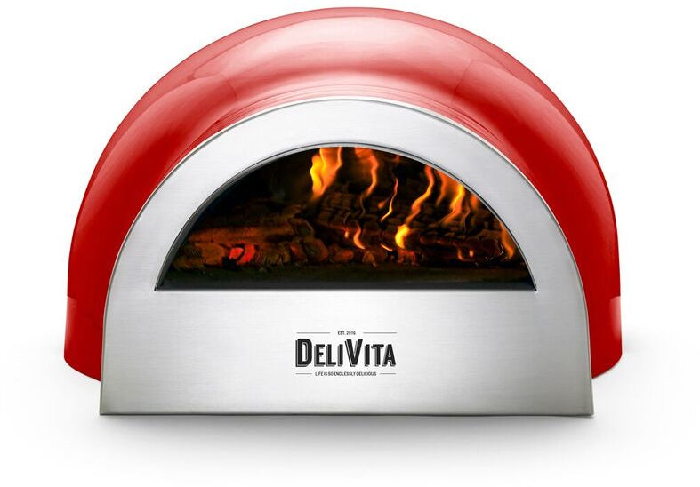 DeliVita The Chilli Red Oven - Wood Fired Pizza Oven