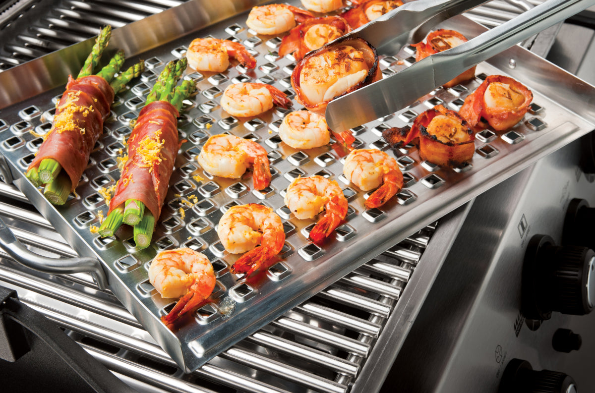 Broil King Stainless Steel Flat Grill Topper (39.3 cm x 33 cm)
