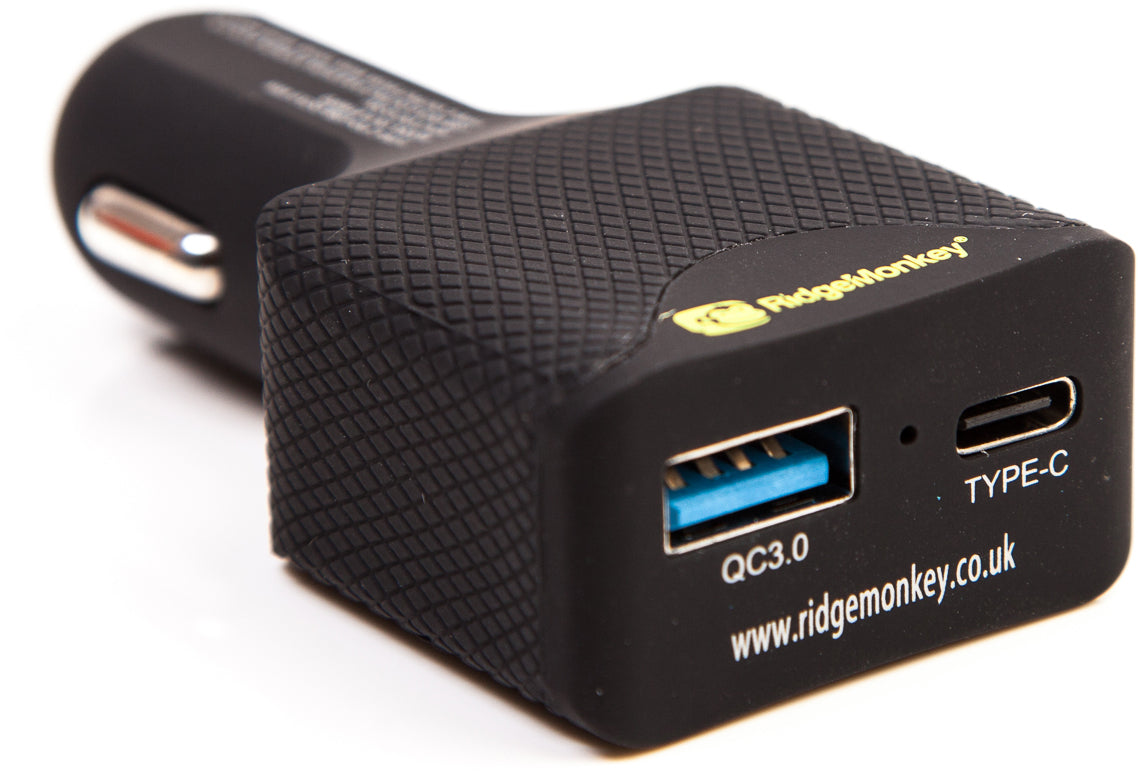 RidgeMonkey Vault 45W USB-C PD Car Charger RM146