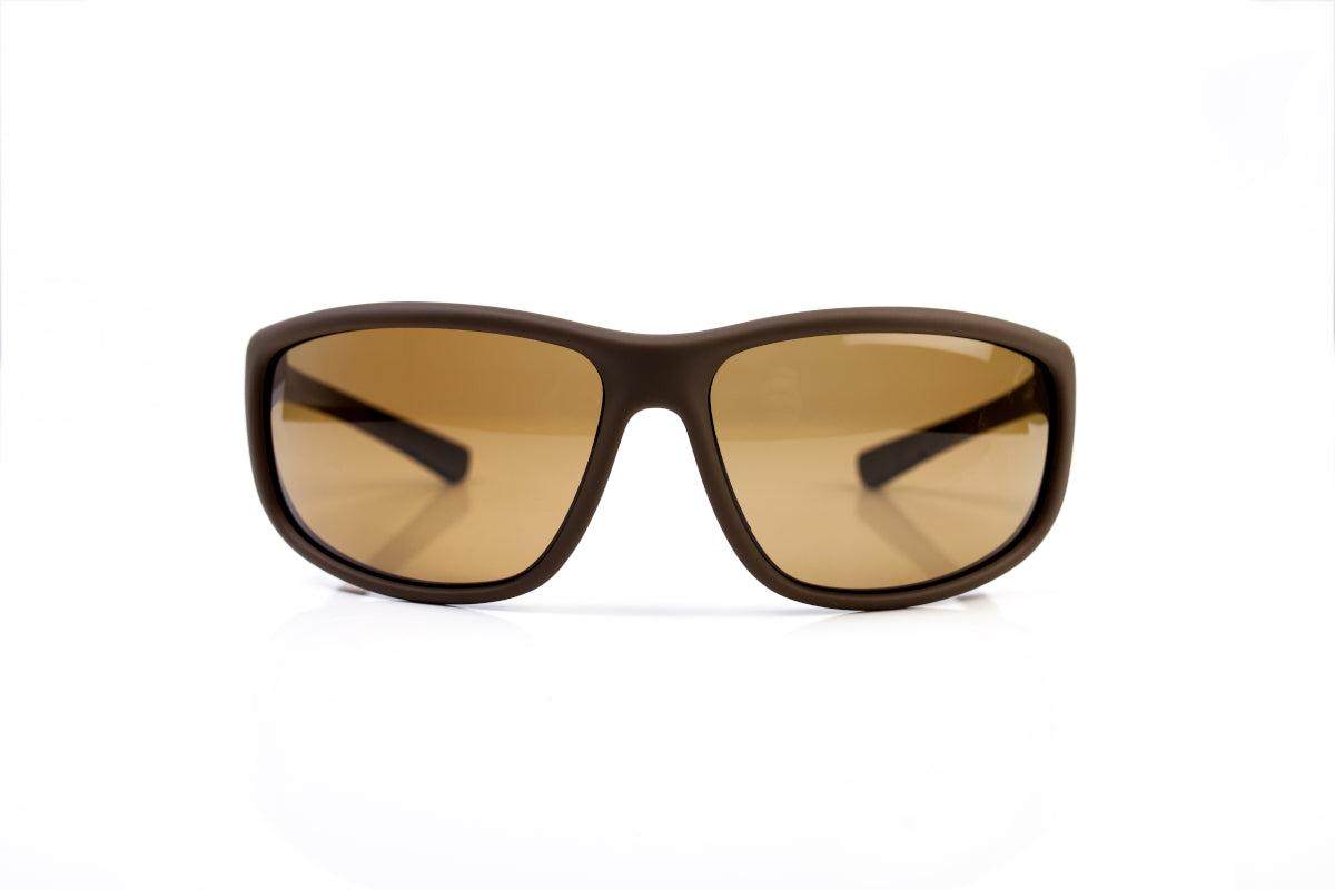 RidgeMonkey Pola-Flex Sunglasses - Dark Bronze RM132