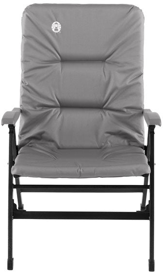 Coleman 8 Position Recliner Chair Steel Grey