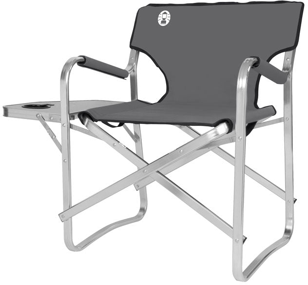 Coleman Aluminium Deck Chair With Table