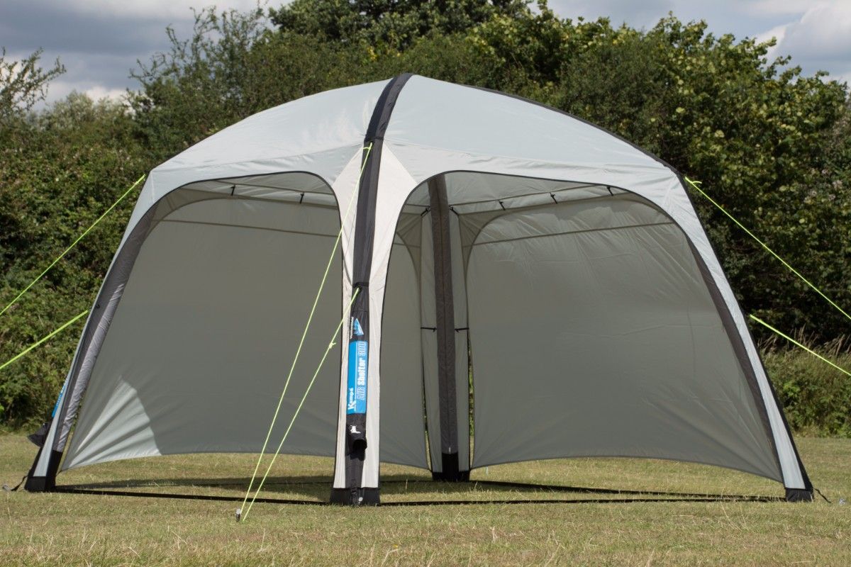 Kampa AIR Shelter Inflatable Activity Shelter, 4 x 4 m